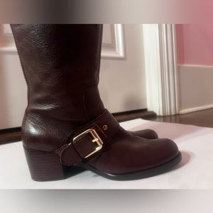 Nine West  women’s leather boots., used but in good condition. Size 7 1/2